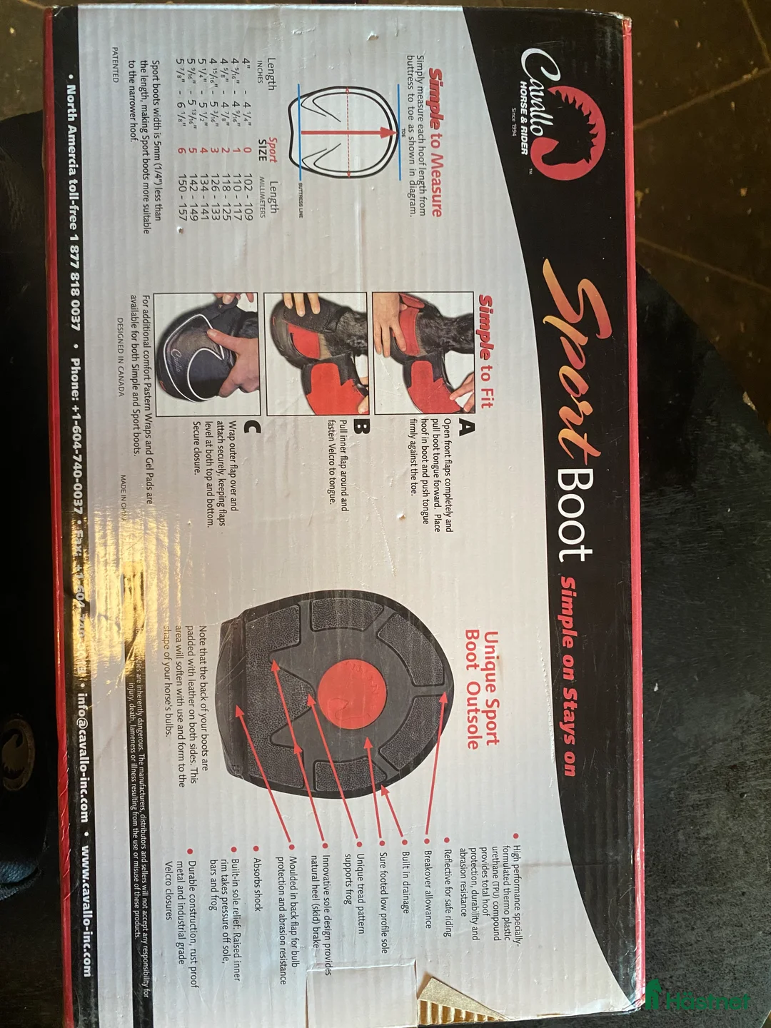 Övrig Hästutrustning hästutrustning till salu: Barfota boots med brodd i bra skick  i Eskilstuna - Annons 5