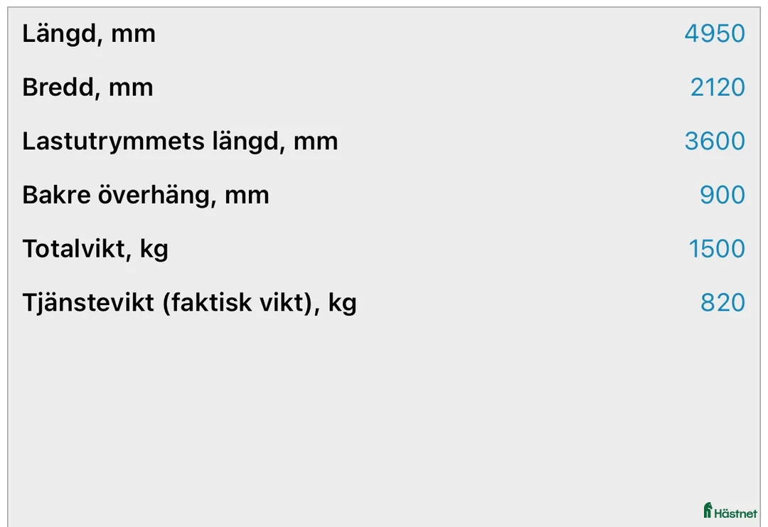 Hästtransporter  fordon & transport till salu: Boj Bravo 220S i Falun - Annons 5