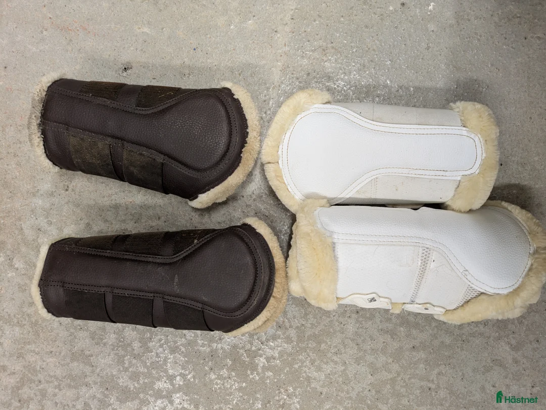 Benskydd hästutrustning till salu: Fluffskydd för dressyr - Annons 2