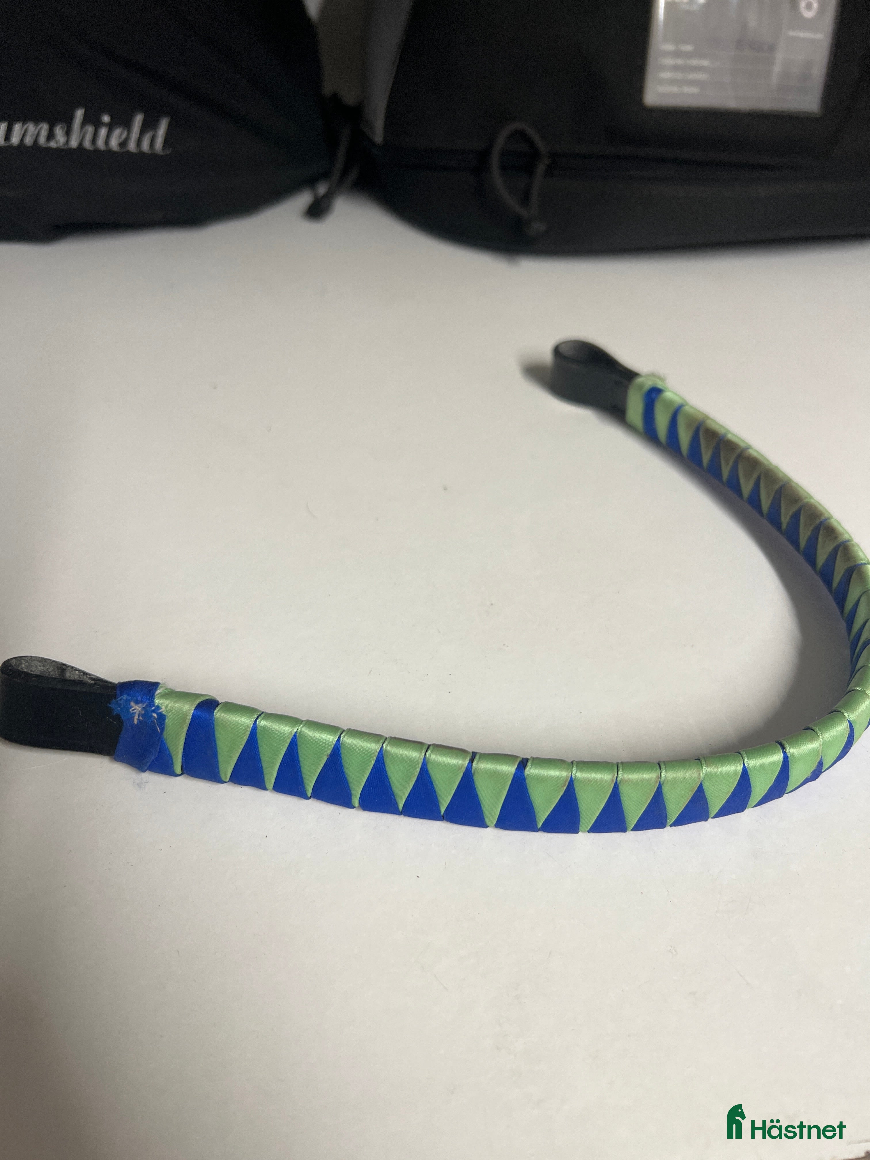 Träns hästutrustning till salu: Flätat satin pannband  i Höllviken - Annons 3