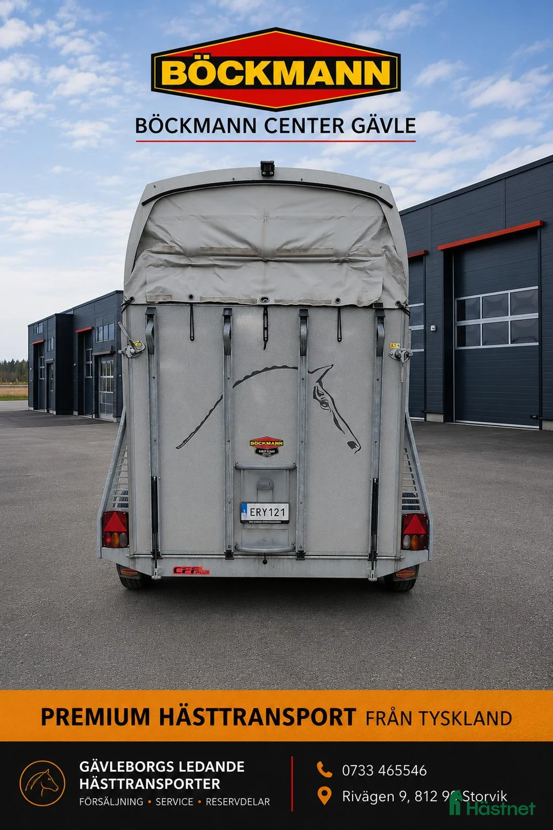 Hästtransporter  fordon & transport till salu: Böckmann Comfort 2017 – Extrautrustad |  - Annons 2