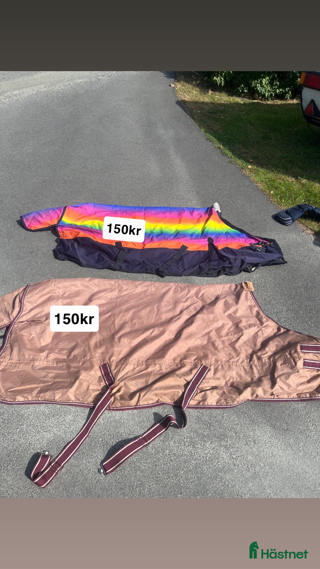 Täcken hästutrustning till salu: Diverse hästutrustning i Åsa - Annons 1