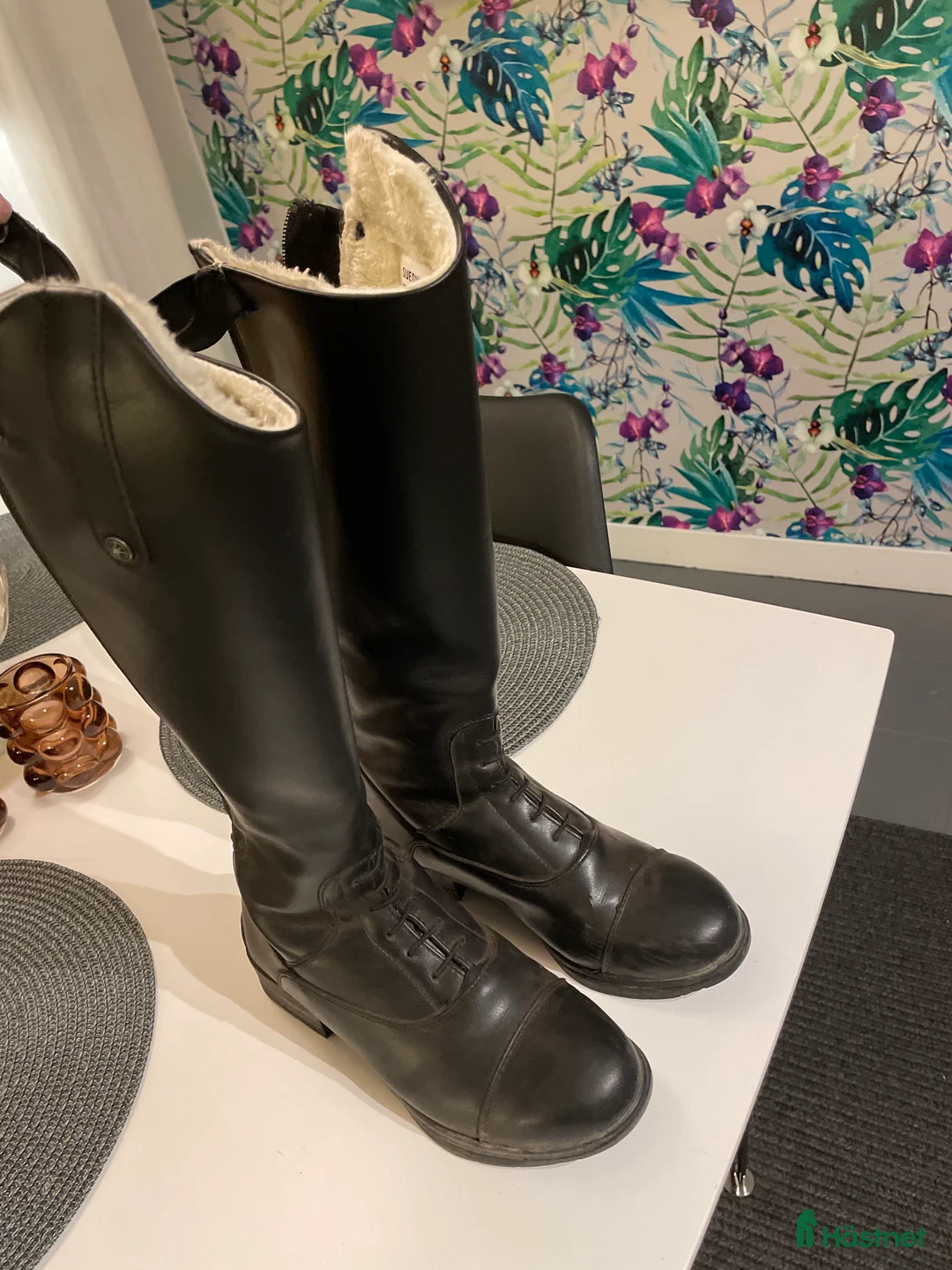 Ridstövlar ryttarutrustning till salu: Fodrade ridstövlar i Gislaved - Annons 1