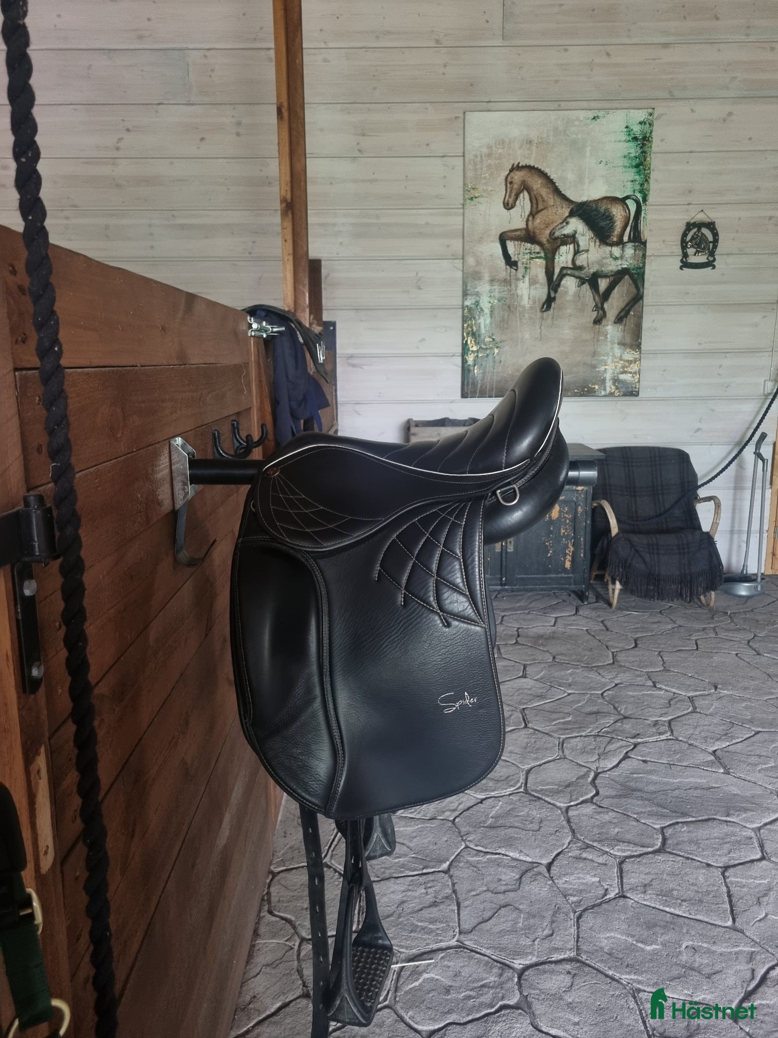 Sadlar hästutrustning Taur Spider med flexibel bom, 16,5" - Annons 1