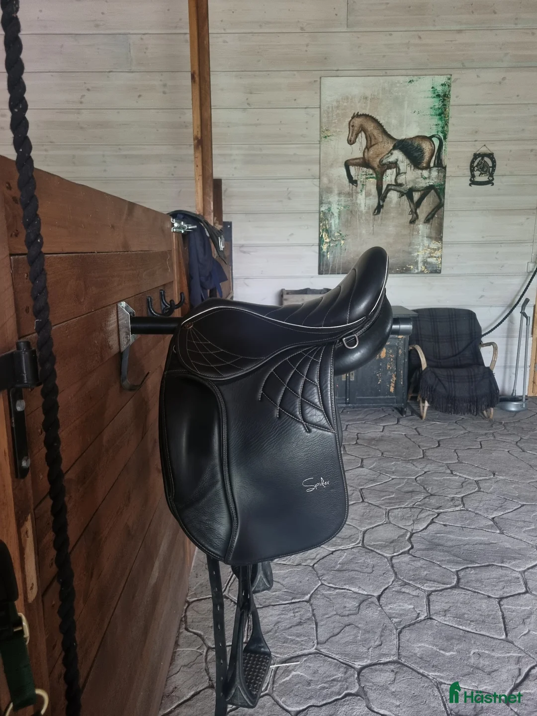 Sadlar hästutrustning till salu: Taur Spider med flexibel bom, 16,5" - Annons 1