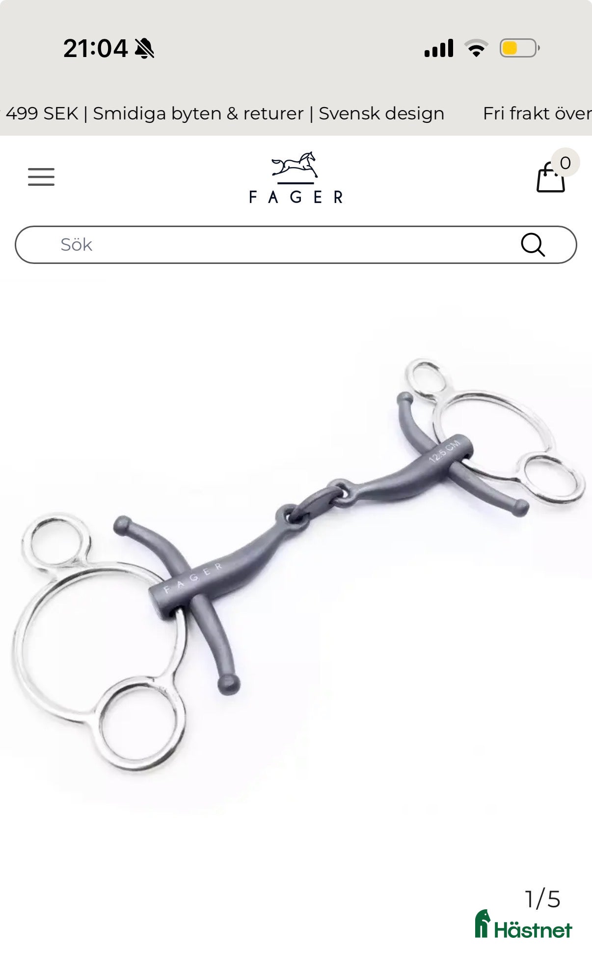 Bett hästutrustning Nytt fagerbett! - Annons 1