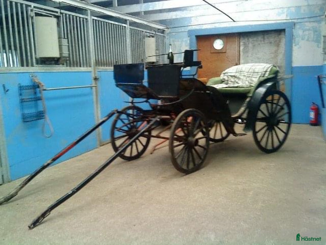 Körvagnar körning till salu: Fin äldre promenadvagn / Viktoriavagn i Vallentuna - Annons 1