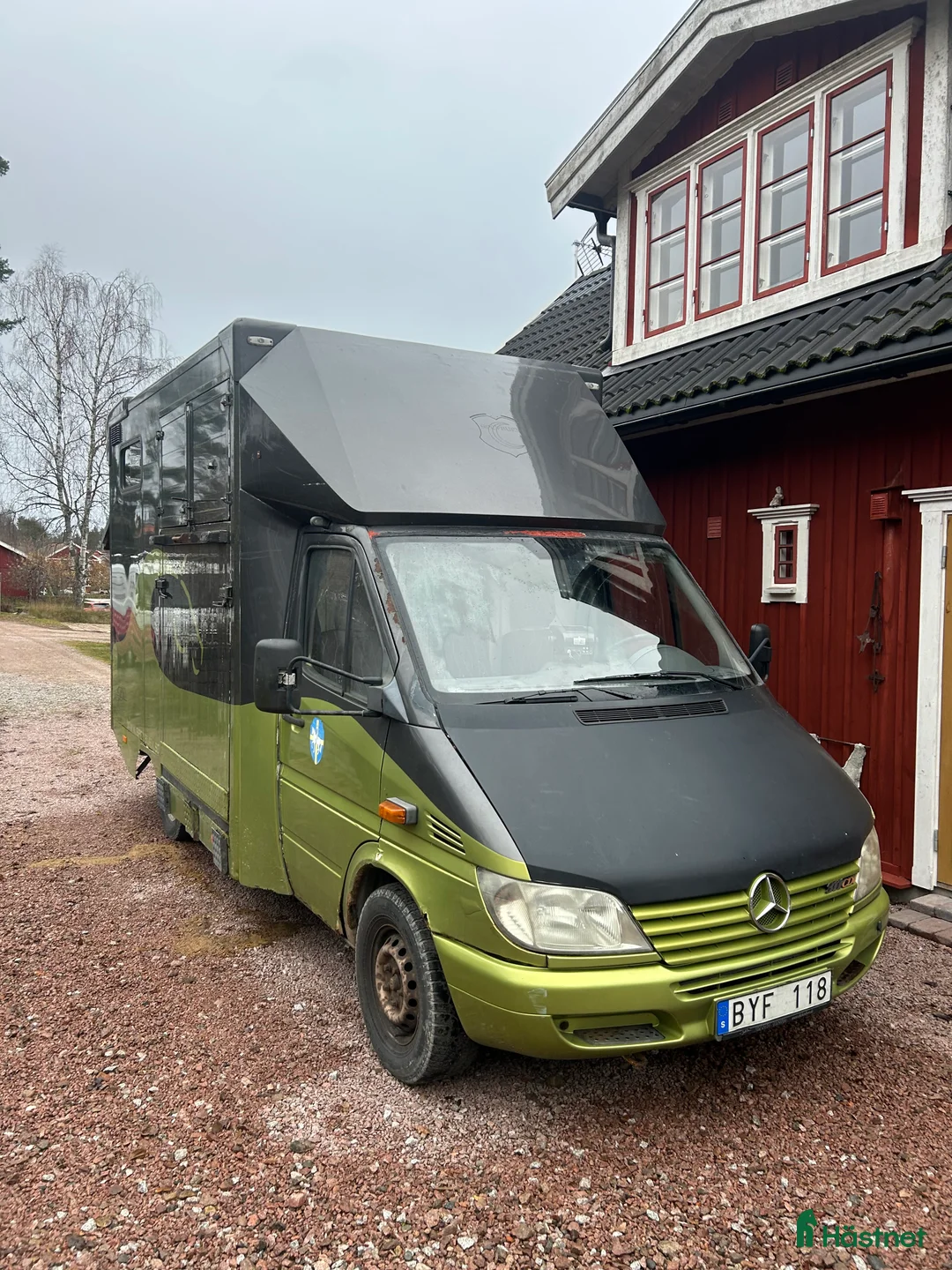 Hästlastbilar  fordon & transport till salu: Mercedes sprinter 2001 hästlastbil  i Hallstahammar - Annons 1