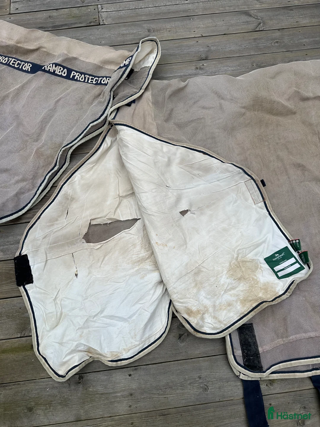Täcken hästutrustning till salu: Rambo Protector flugtäcke - Annons 2