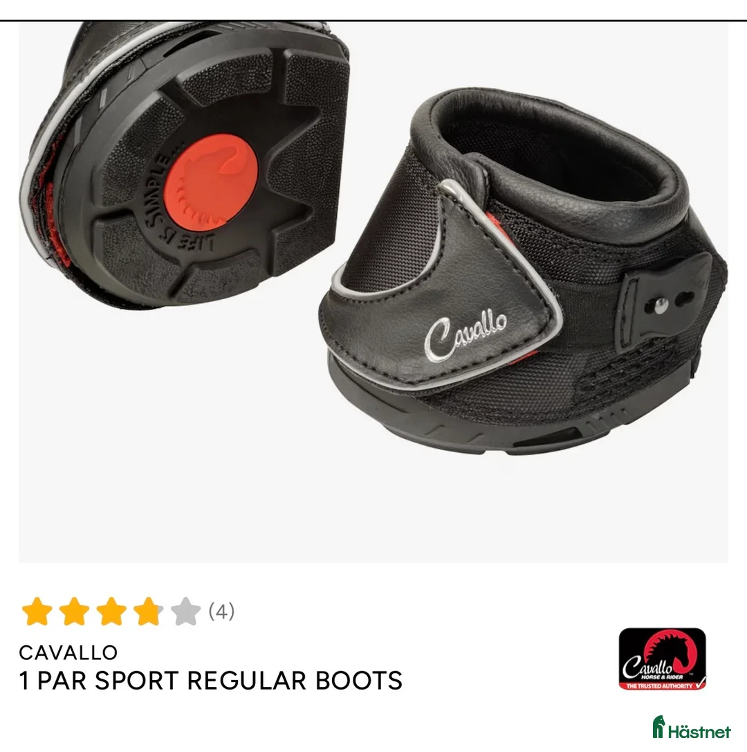 Övrig Hästutrustning hästutrustning till salu: Cavallo sport regulator boots stl 4  - Annons 4