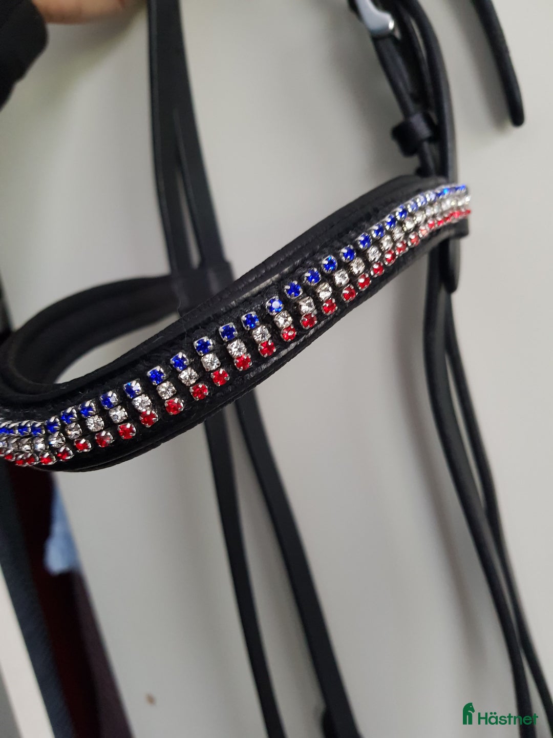 Islandshästutrustning övrig utrustning till salu: Svart remontträns med tyglar *islandsfärger* i Timrå - Annons 4