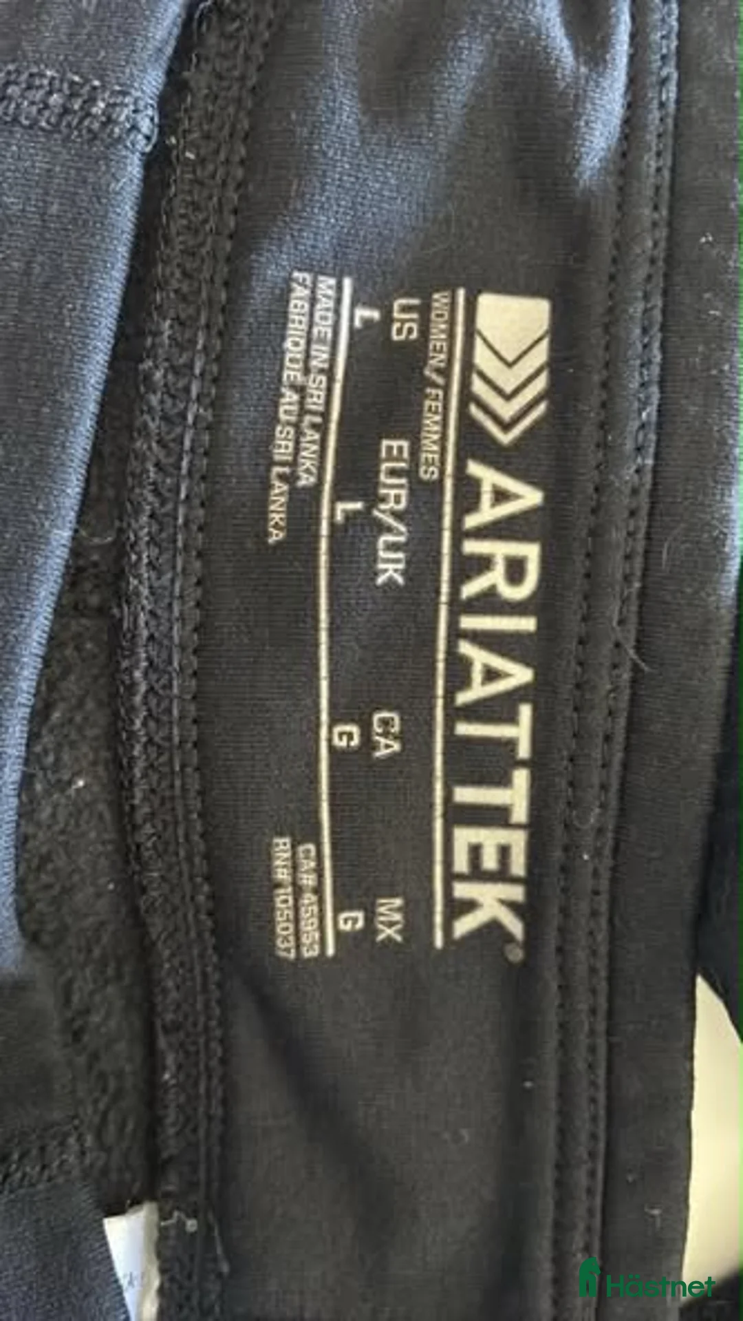 Ridbyxor ryttarutrustning till salu: Ariat ridtights – barnstorlek L - Annons 2