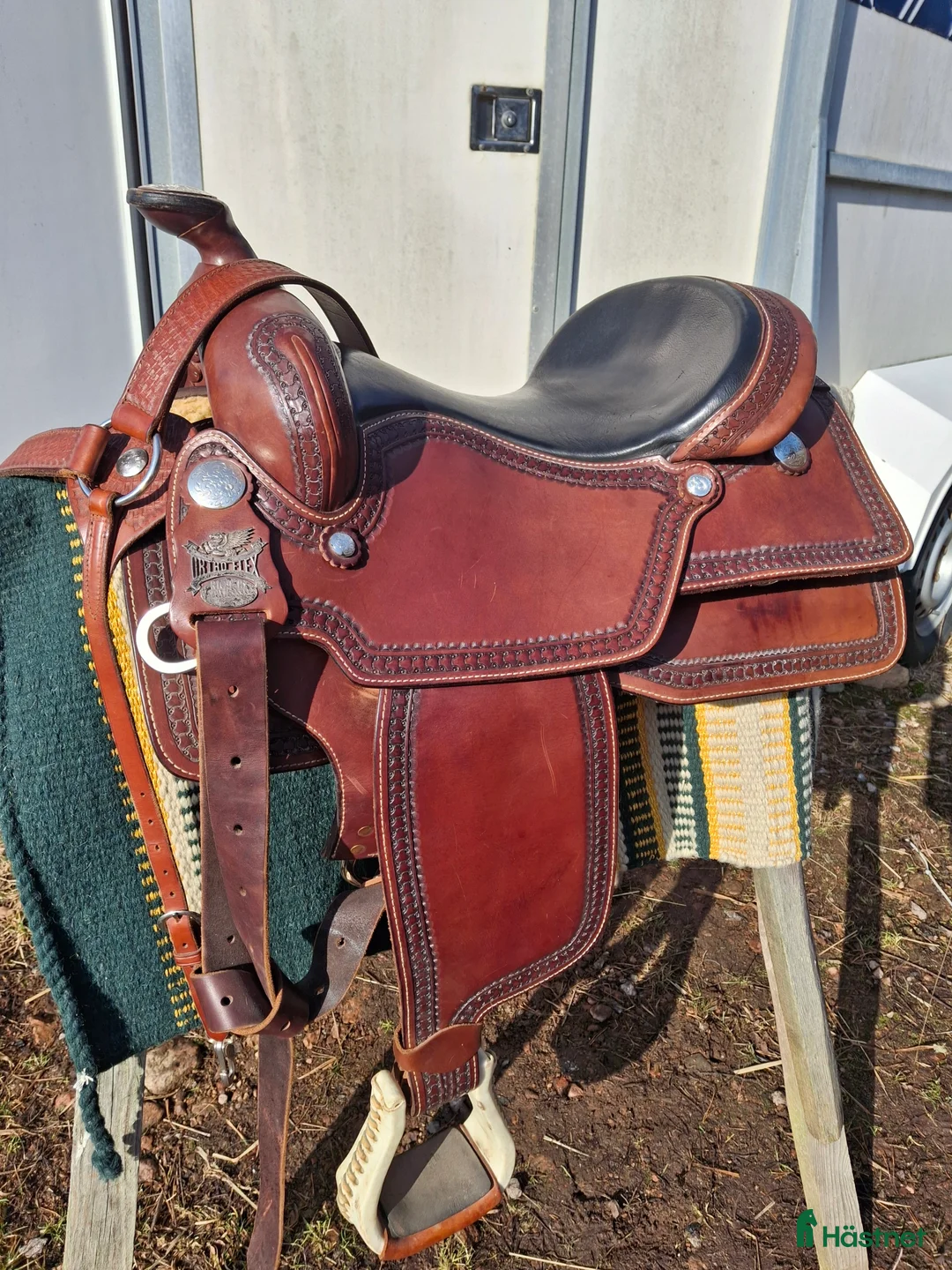 Sadlar hästutrustning till salu: Westernsadel Ortho-flex i Skebobruk - Annons 1