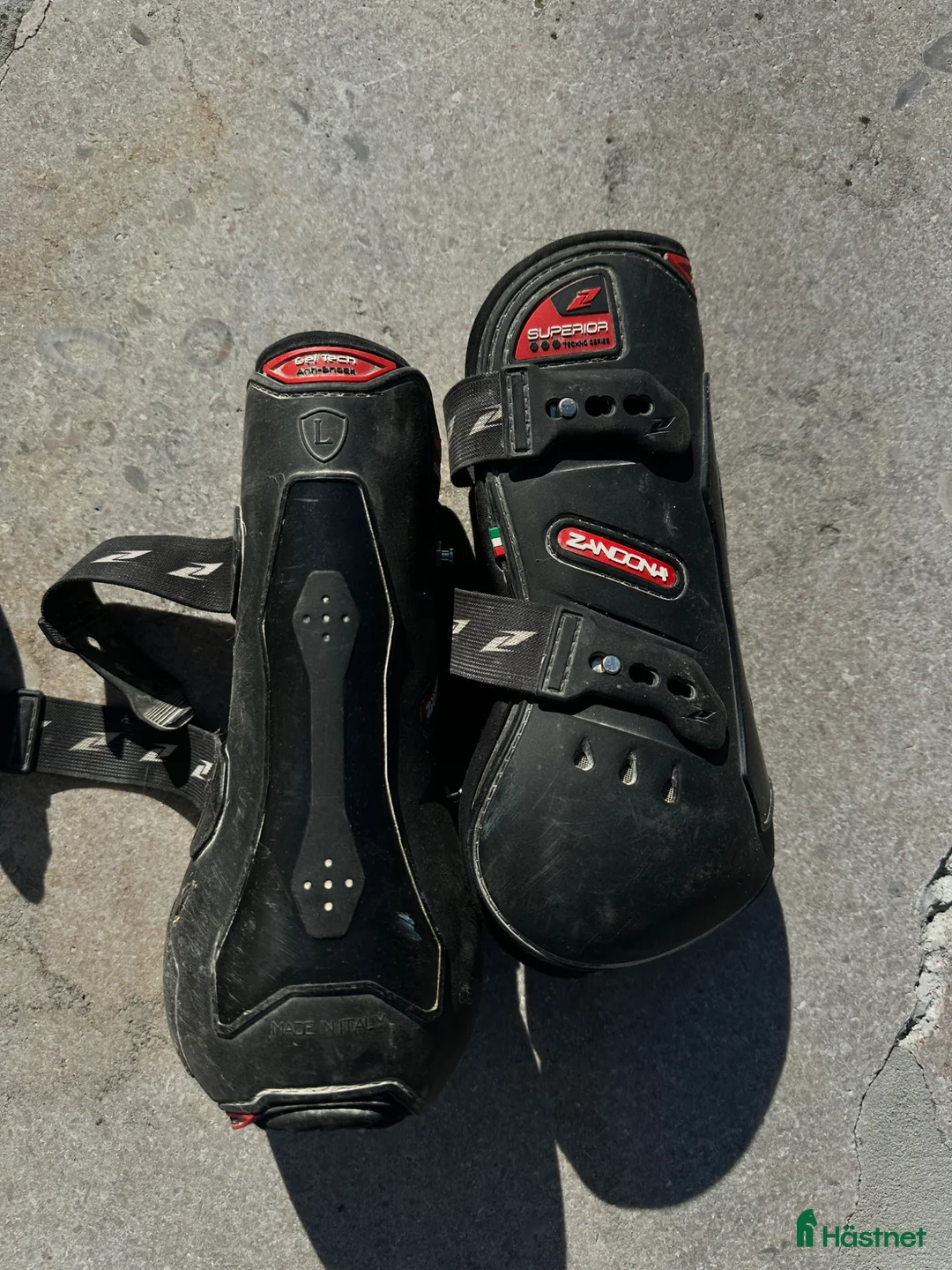 Benskydd hästutrustning till salu: Senskydd fram och bak Zandona - Annons 1