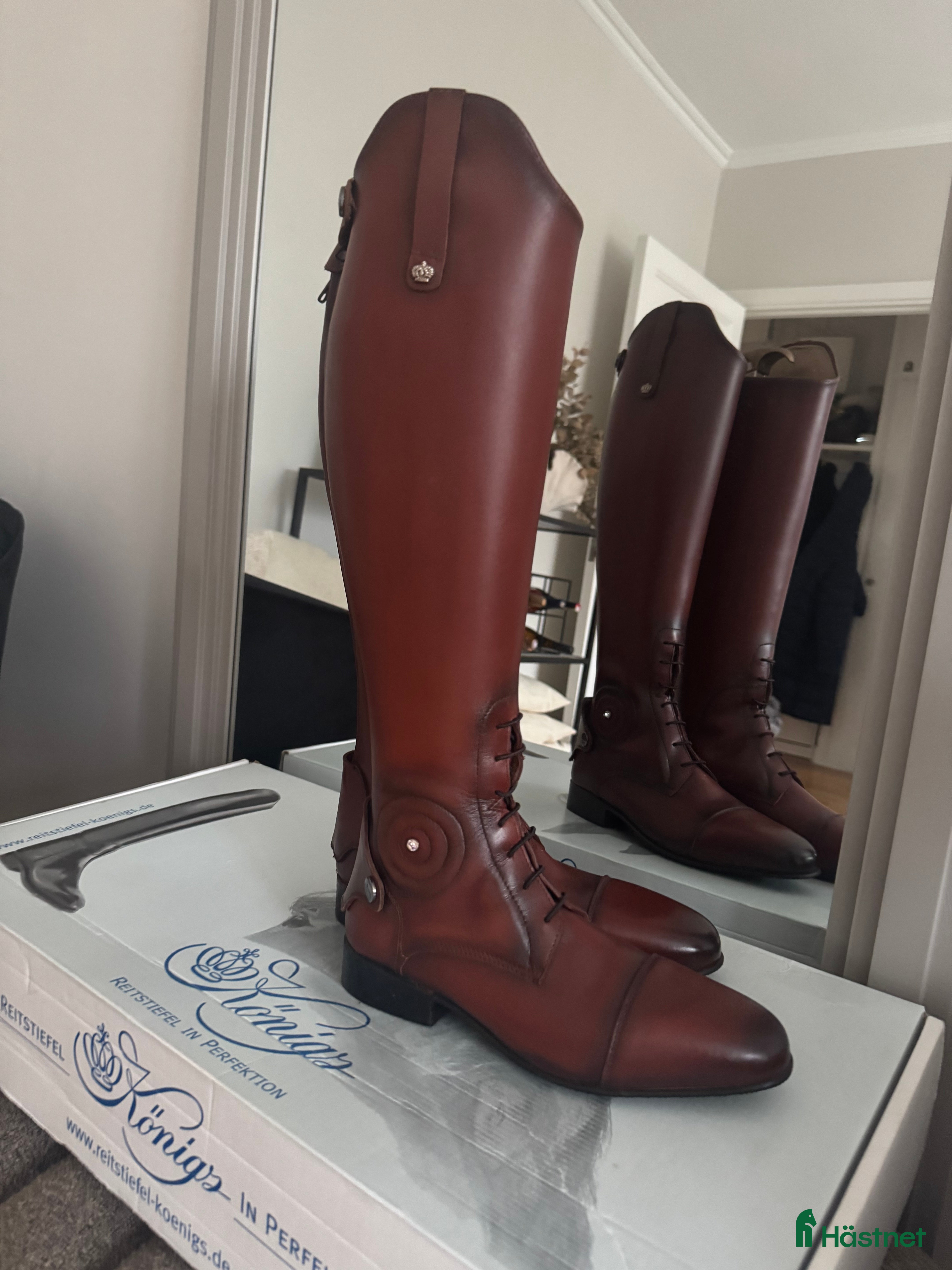 Ridstövlar ryttarutrustning till salu: *NYA/OANVÄNDA* ridstövlar från Königs i Bromma - Annons 15