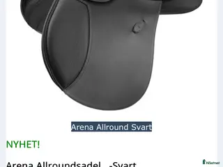 Sadlar hästutrustning Arena allround sadel mot hopp 17” - Annons 14