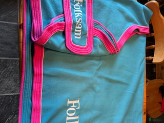 Täcken hästutrustning till salu: Fleecetäcke Folksam i Flyinge - Annons 8