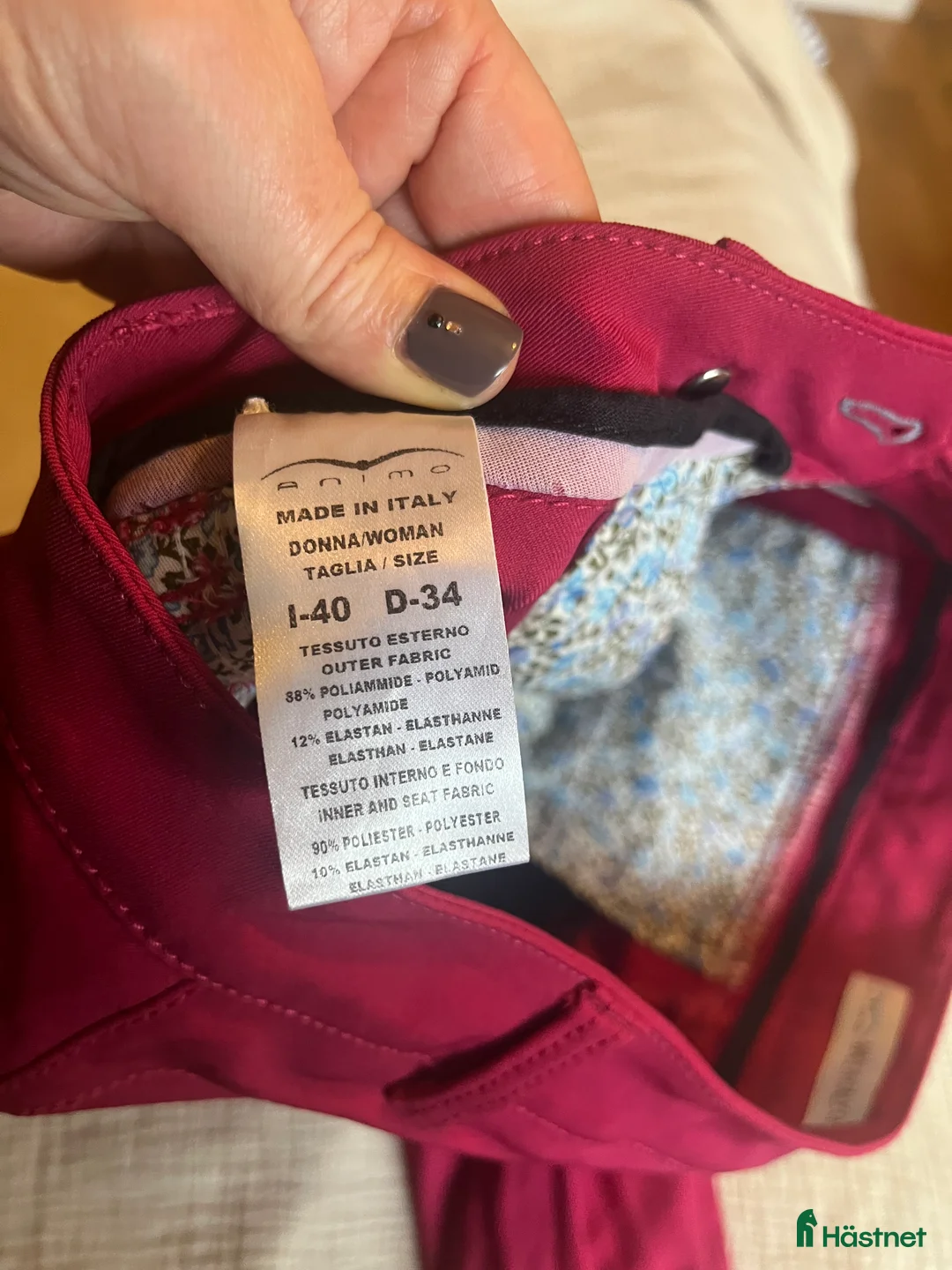 Ridbyxor ryttarutrustning till salu: Animo Ridbyxa i Värmdö - Annons 3