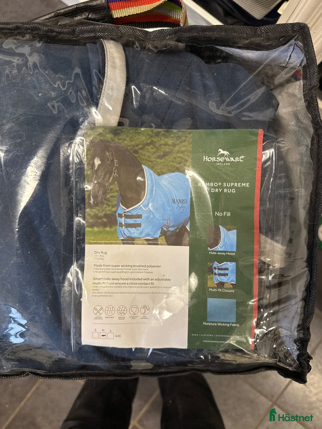 Täcken hästutrustning till salu: Rambo supreme dry rug i Färjestaden - Annons 1