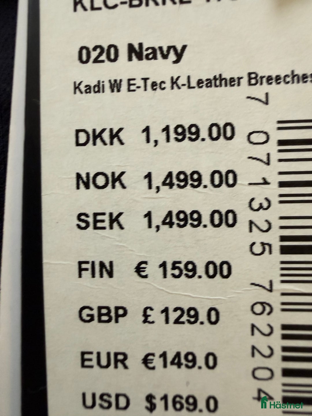 Ridbyxor ryttarutrustning till salu: Nya kingsland knäskodda ridbyxor  i Västerås - Annons 5