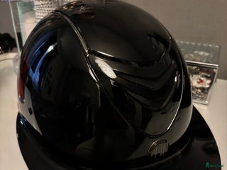 Hjälmar ryttarutrustning till salu: One k AVANCE GLOSSY CHROME - SVART i Eskilstuna - Annons 3