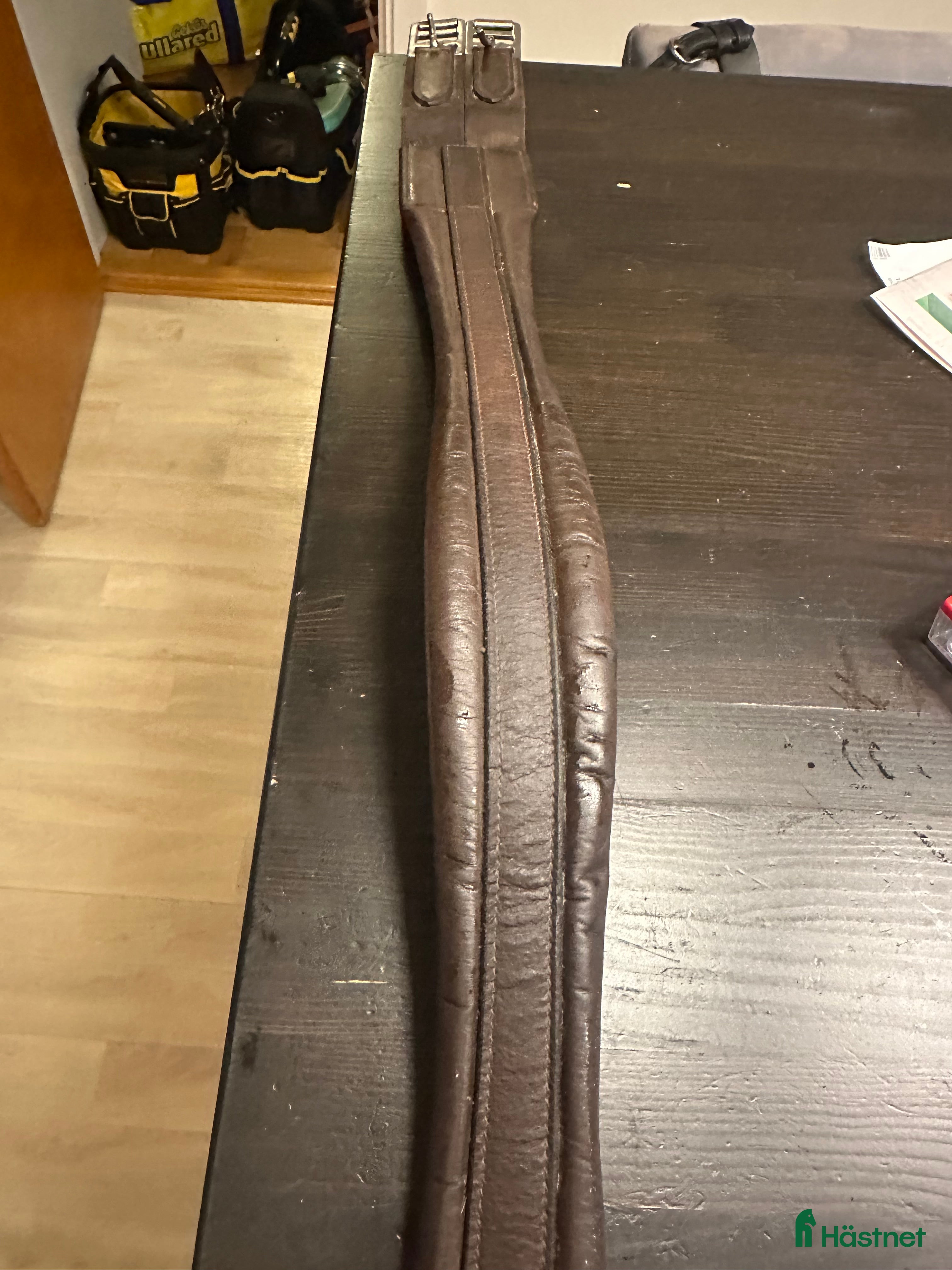 Sadeltillbehör hästutrustning Brun sadelgjord 110 cm - Annons 16
