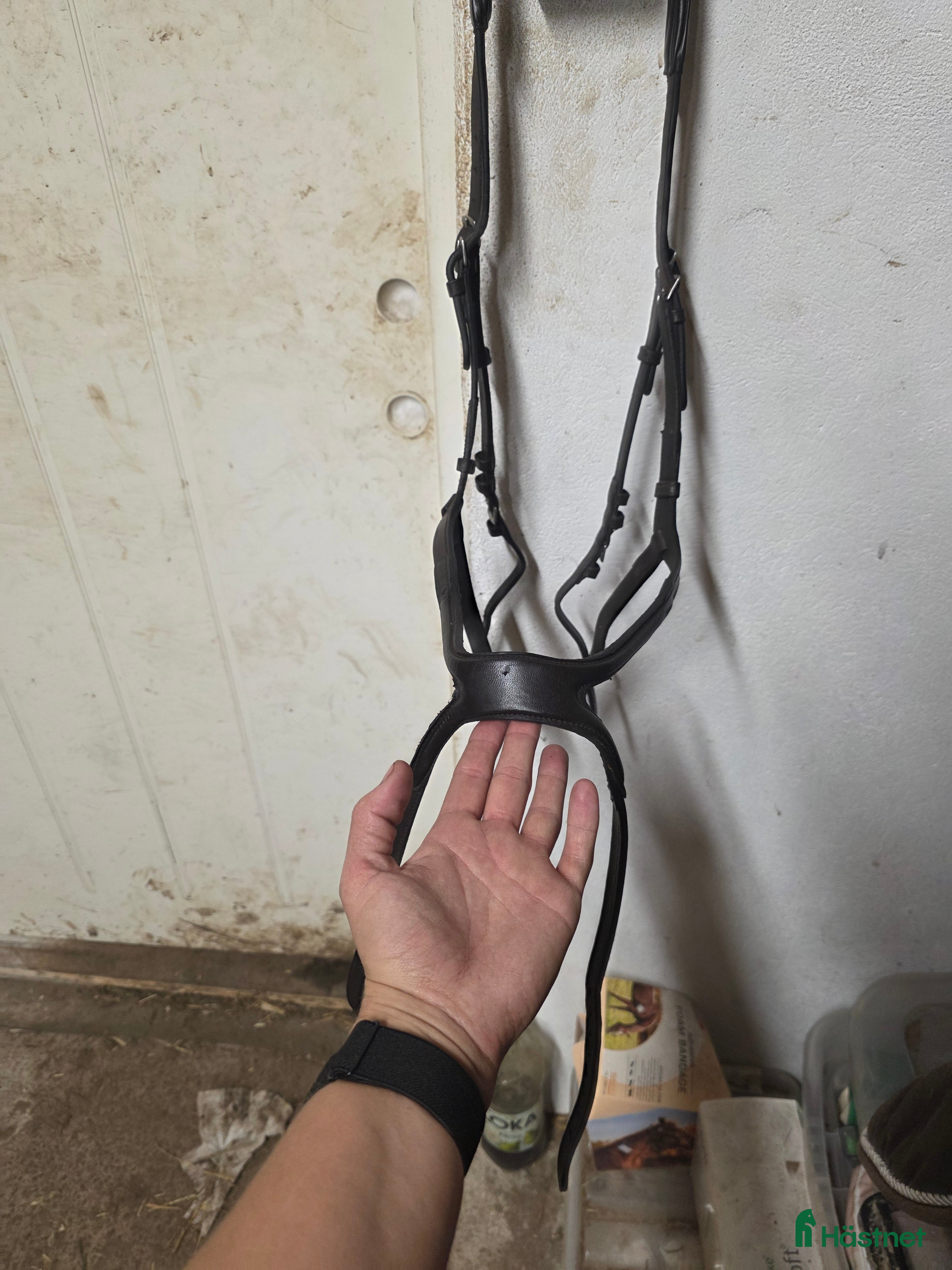 Träns hästutrustning Brunt träns, storlek full.  i Gudhem - Annons 10