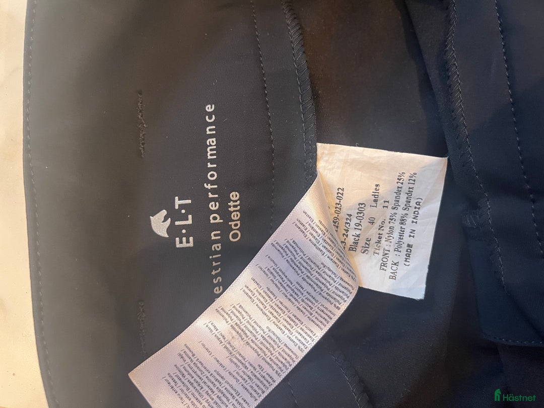 Ridbyxor ryttarutrustning till salu: ELT regnridbyxor i Borensberg - Annons 3