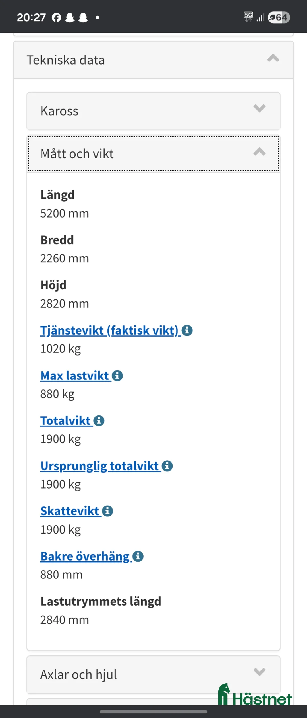 Hästtransporter  fordon & transport till salu: Christ Mega Coral 2015 - Annons 13
