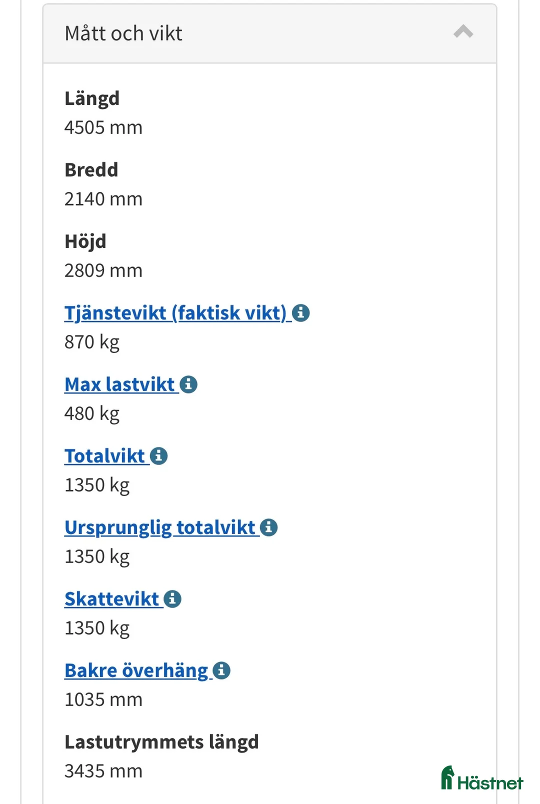 Hästtransporter  fordon & transport till salu: Boogie släp med sadelkammare.  - Annons 2