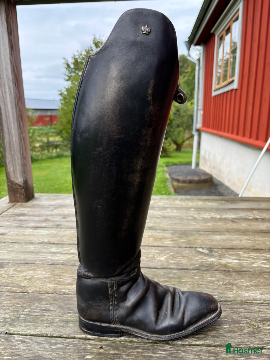 Ridstövlar ryttarutrustning till salu: Ridstövlar dressyr och hopp säljes - Annons 1