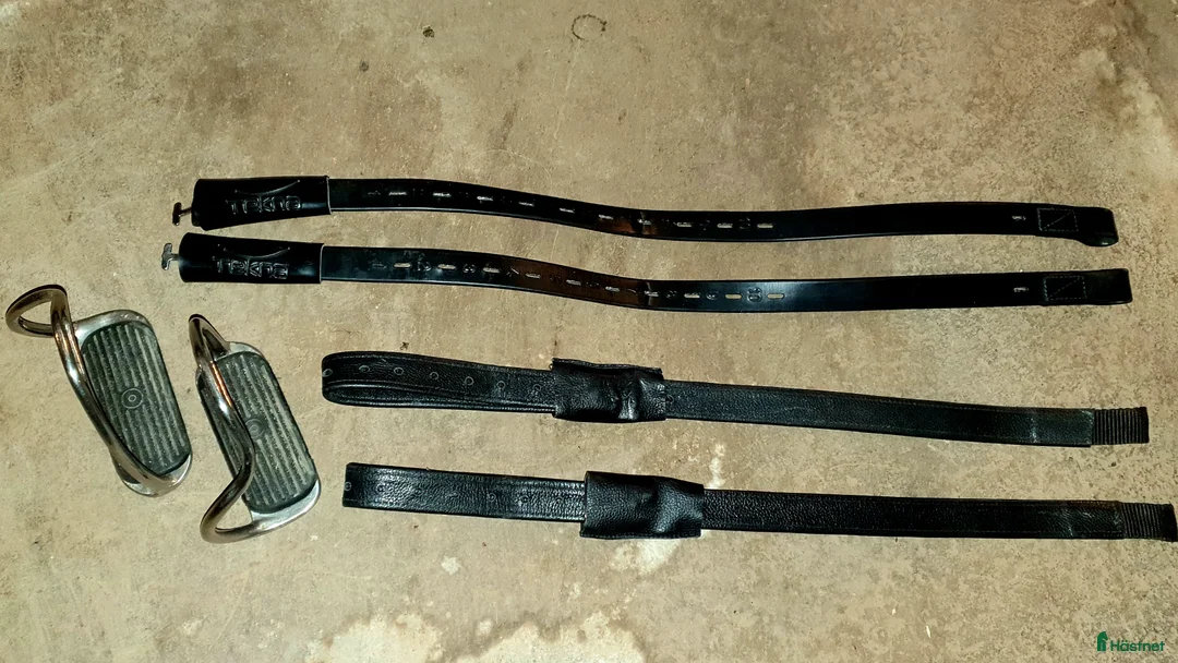 Sadeltillbehör hästutrustning till salu: Tekna T-stigläder i Skövde - Annons 1