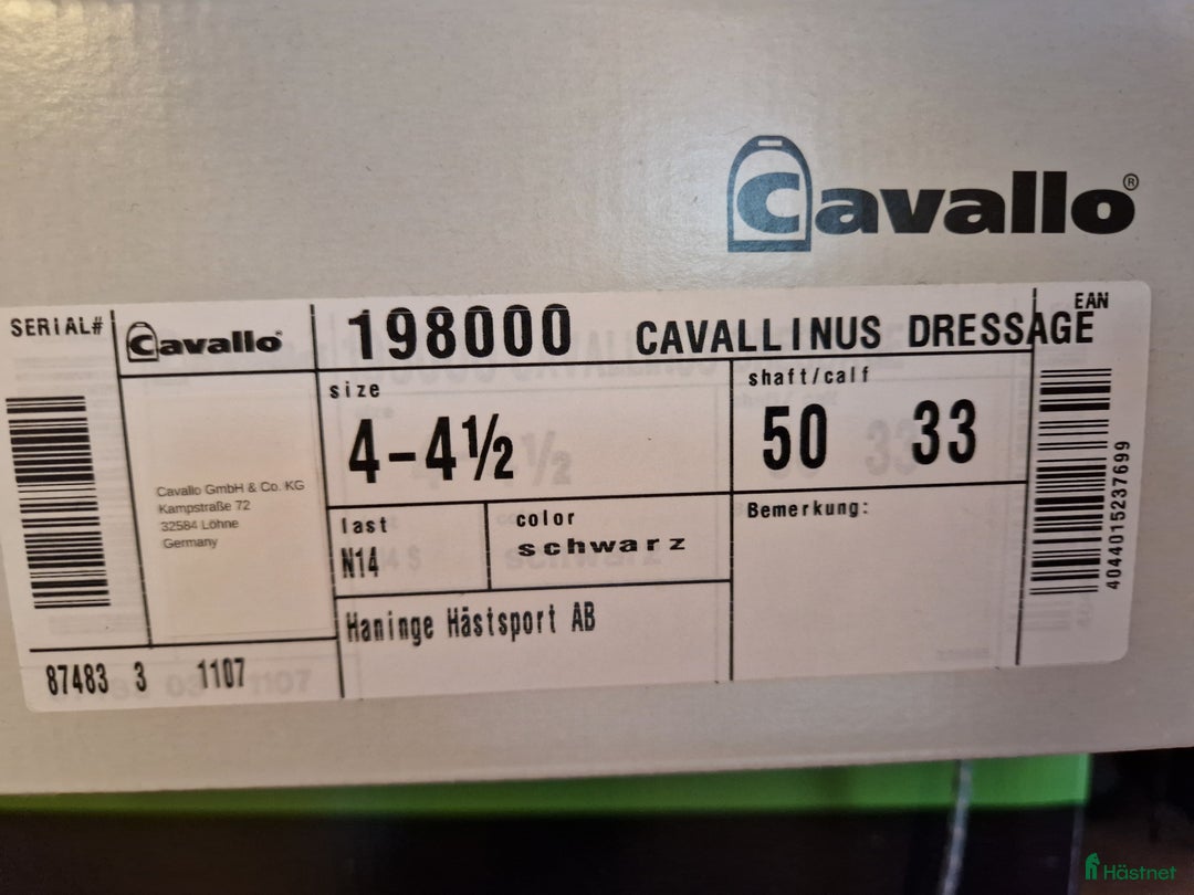 Ridstövlar ryttarutrustning till salu: Oanvända Cavallo Linus Dressage i Ösmo - Annons 6