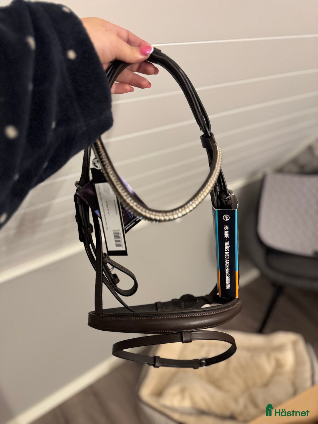 Träns hästutrustning till salu: Helt nytt fint träns i Blåsmark - Annons 3