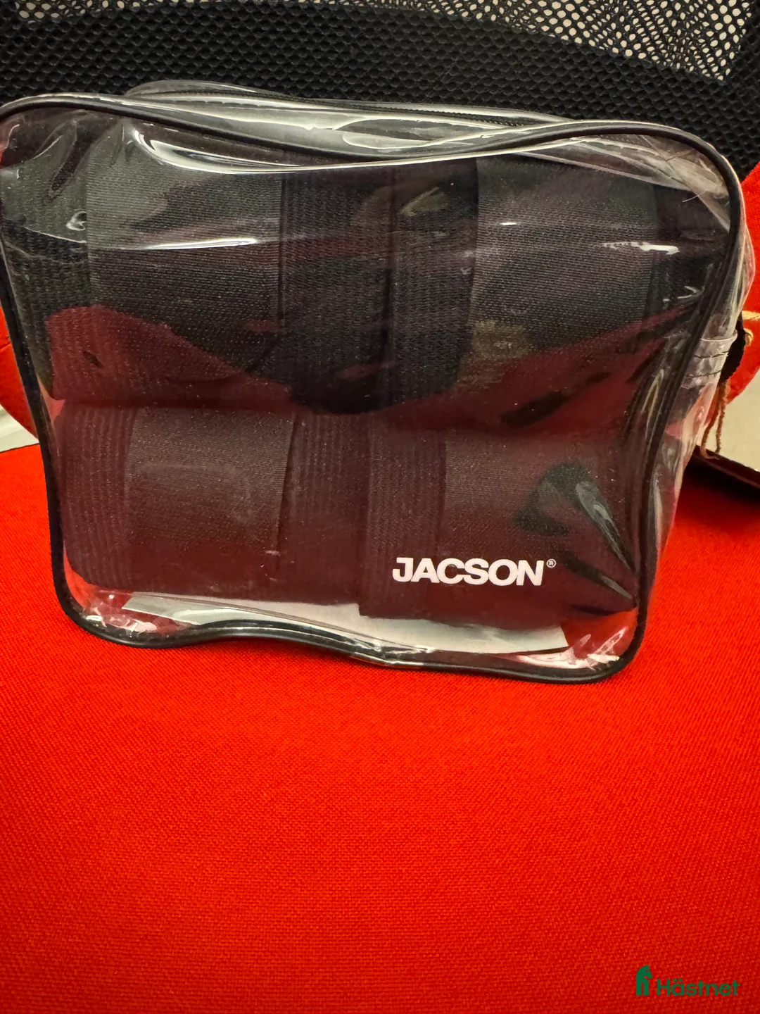 Benskydd hästutrustning till salu: JACSON svarta benlindor  i Torsåker - Annons 1