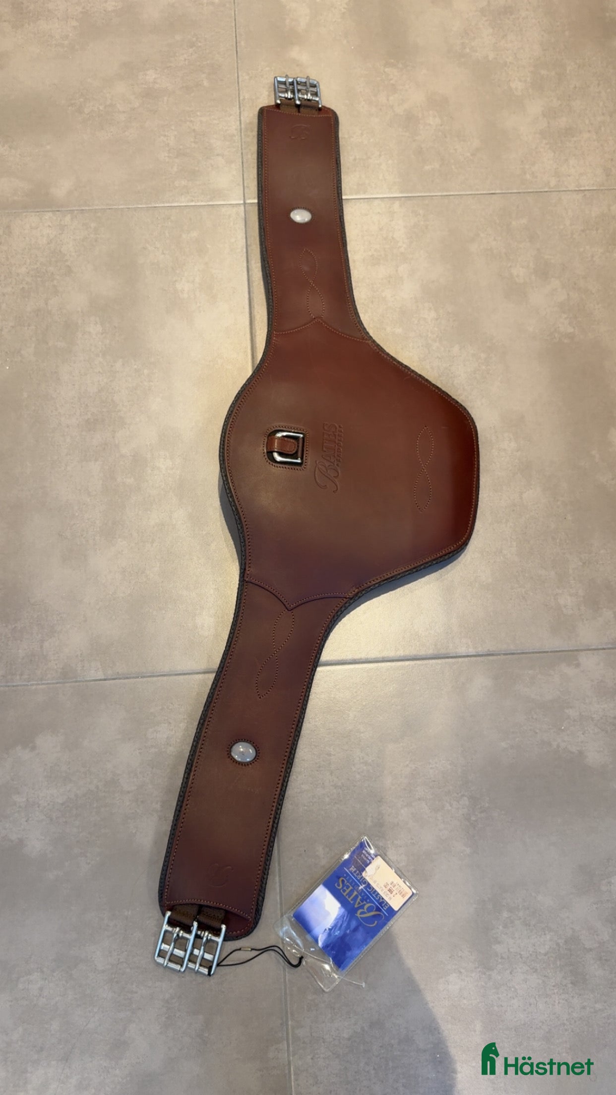 Sadeltillbehör hästutrustning Ny Bates hoppgjord - Annons 1