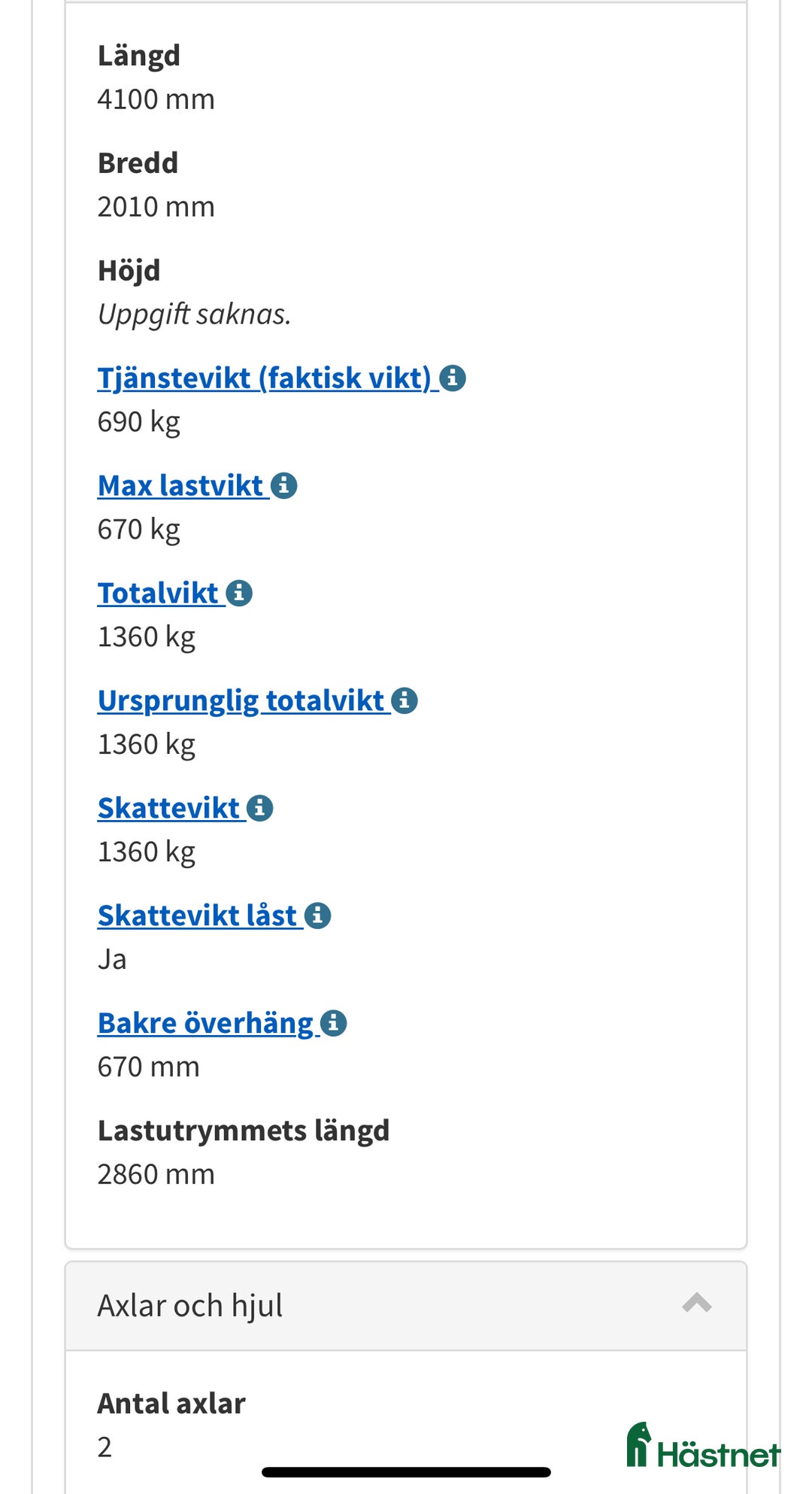 Hästtransporter  fordon & transport till salu: Värmlandsvagnen  i Luleå - Annons 9