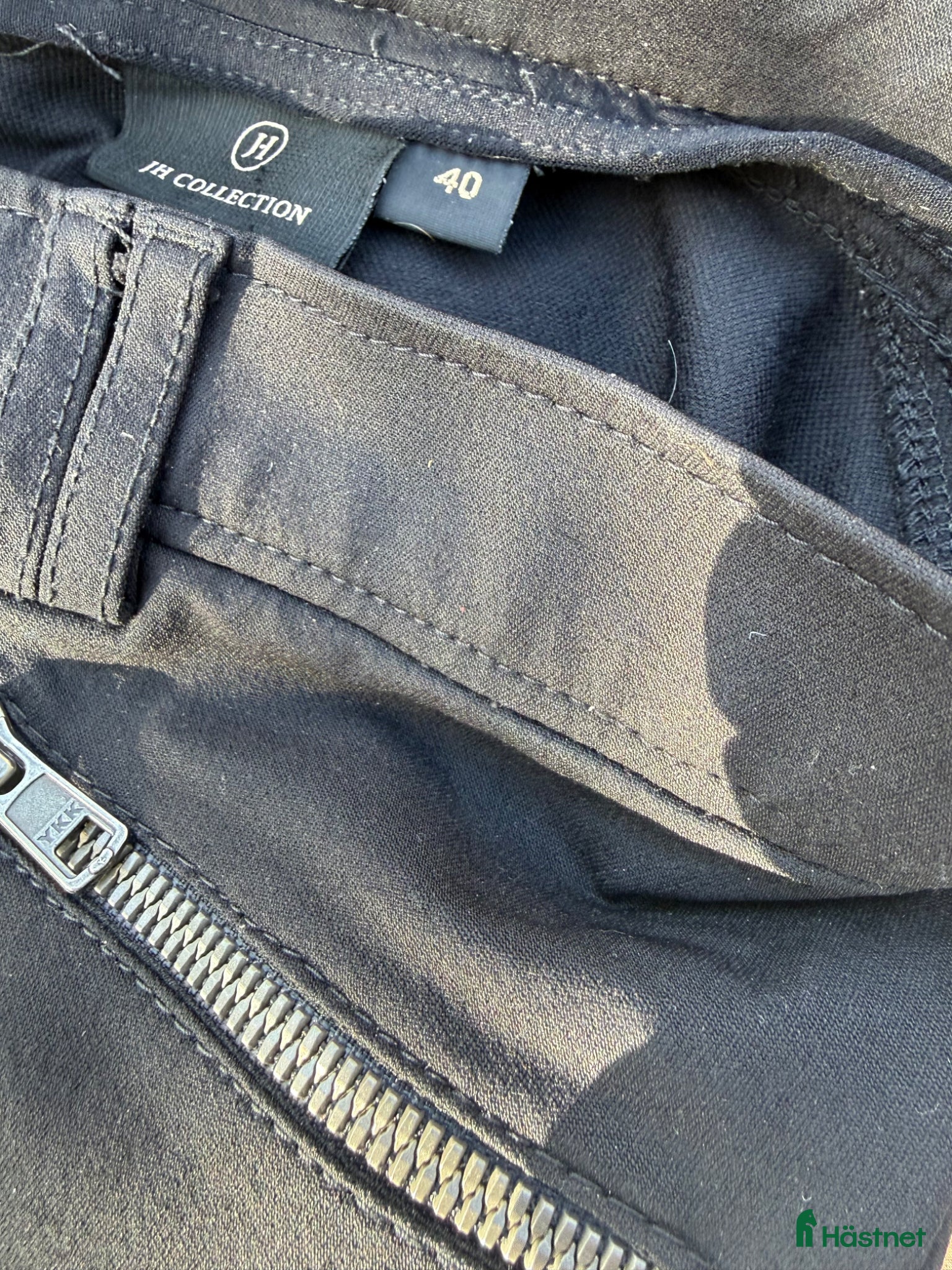 Ridbyxor ryttarutrustning till salu: Helskodda ridbyxor nyskick Kingsland fleecejacka  - Annons 3