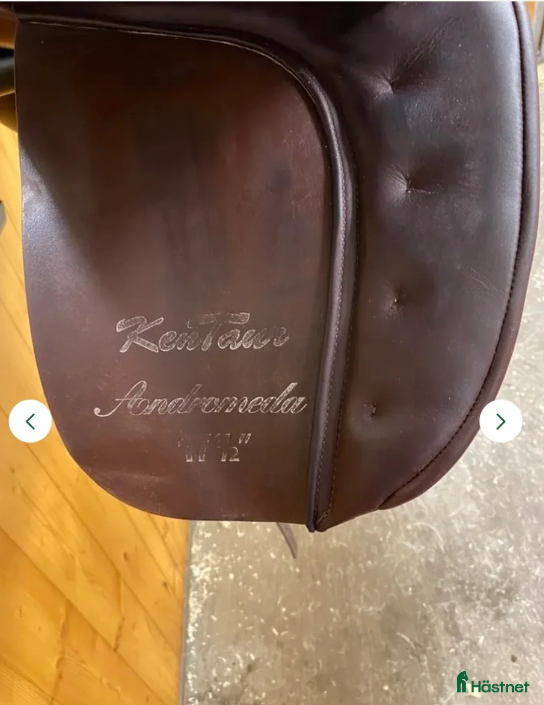 Sadlar hästutrustning till salu: Kentur dressyrsadel i Munkedal - Annons 3