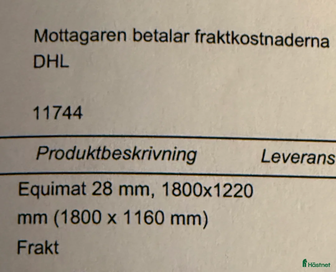 Stallinredning, stängsel & gård övrig utrustning till salu: Boxmattor i Enköping - Annons 2