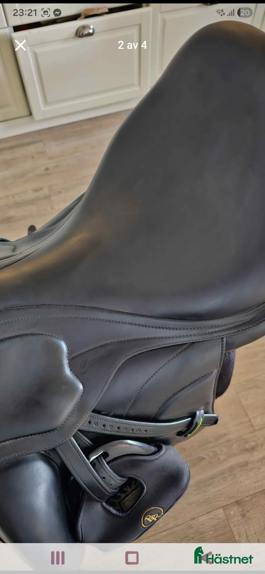 Sadlar hästutrustning till salu: Amerigo Cervia Sienna dressyrsadel - Annons 2