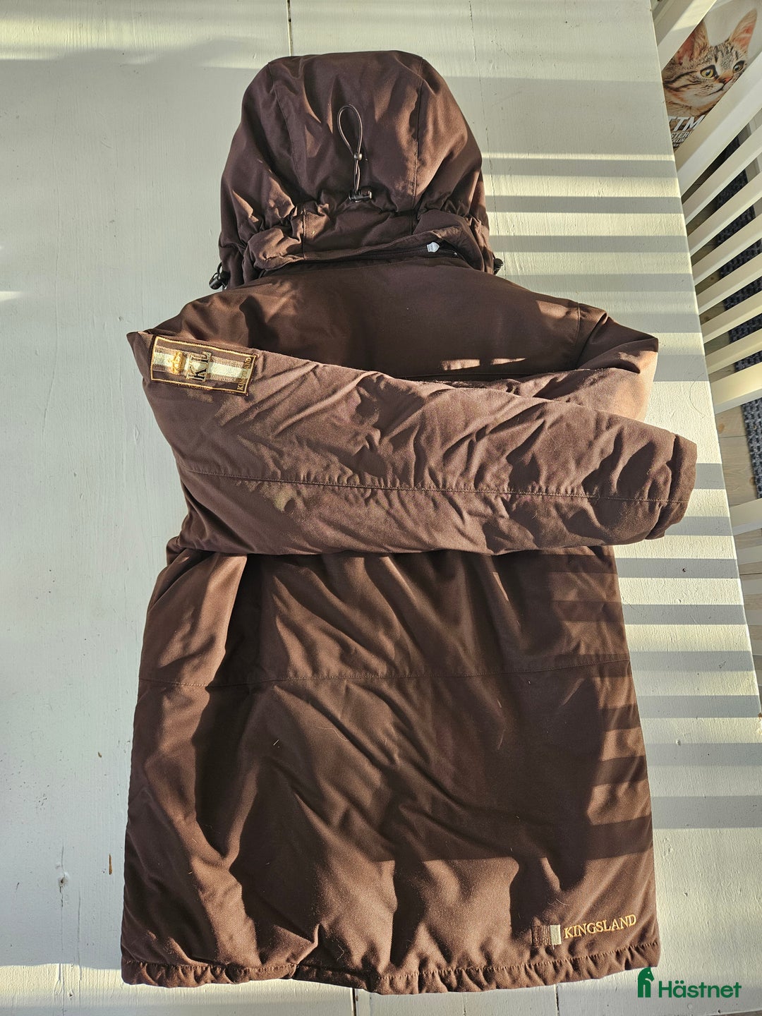Jackor & Kavajer ryttarutrustning till salu: Brun Kingsland Parkas i Härnösand - Annons 2
