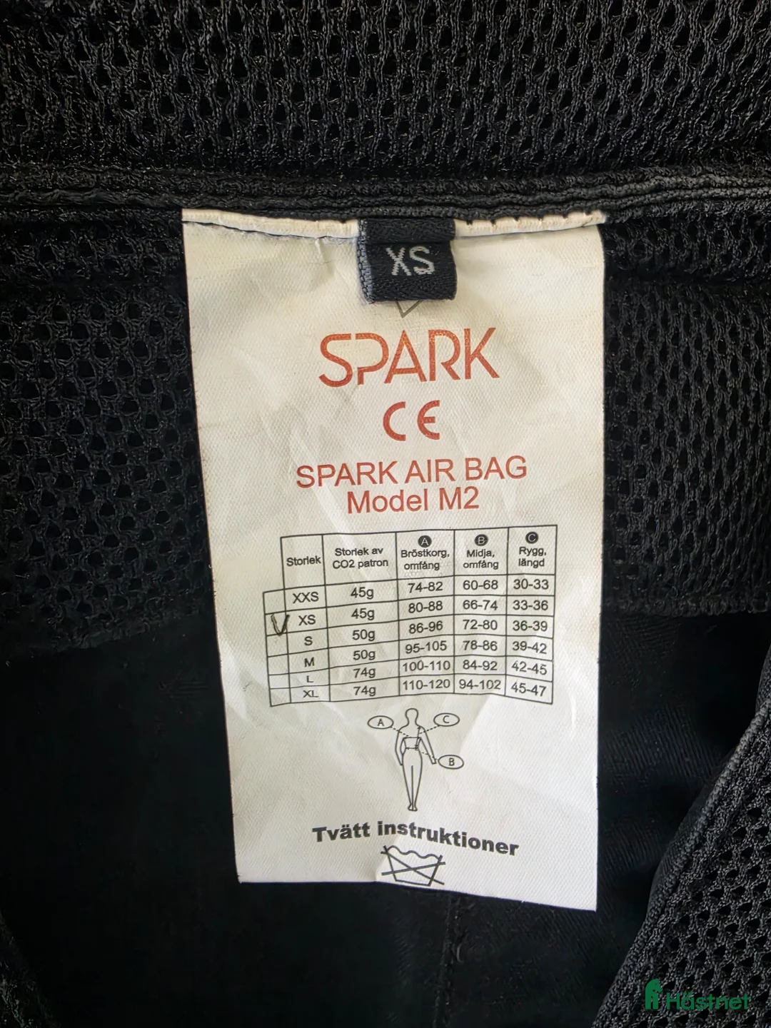 Säkerhetsvästar ryttarutrustning till salu: Jättefin air begväst - Annons 3