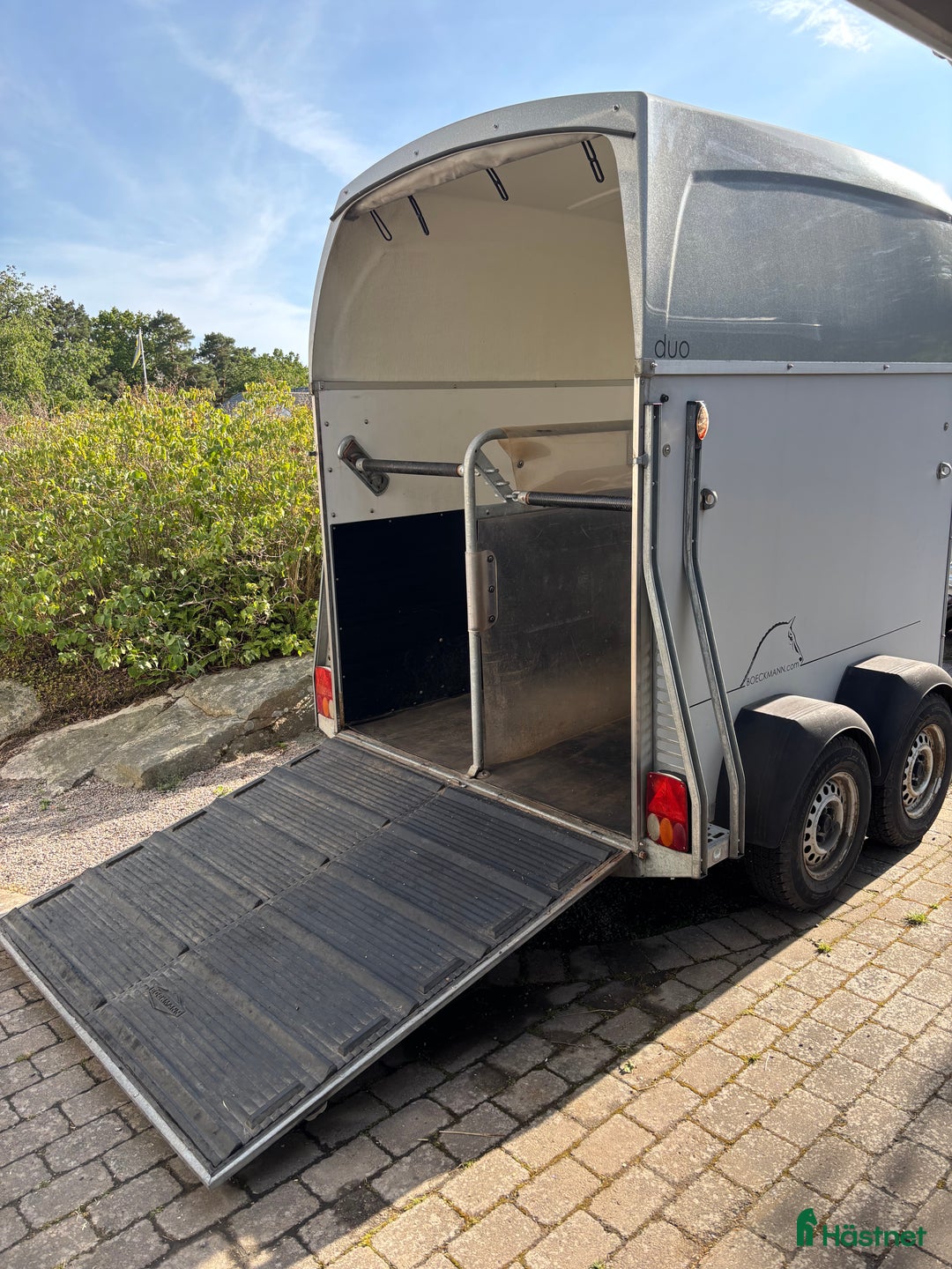 Hästtransporter  fordon & transport till salu: 🐴 Hästsläp till salu – Böckmann DUO R (DUY441) i Nättraby - Bild 4