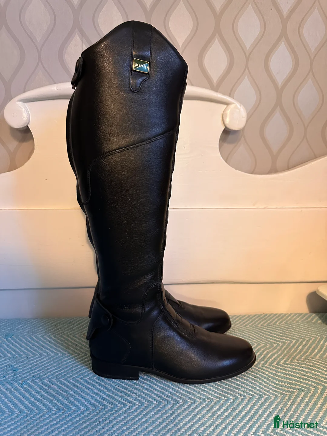Ridstövlar ryttarutrustning till salu: Läder ridstövlar 37 i Borlänge - Annons 2