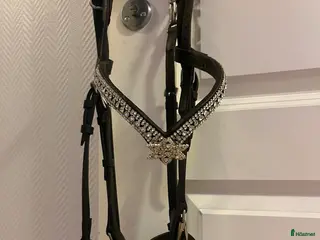 Träns hästutrustning Dyon,ps, hööks - Annons 2