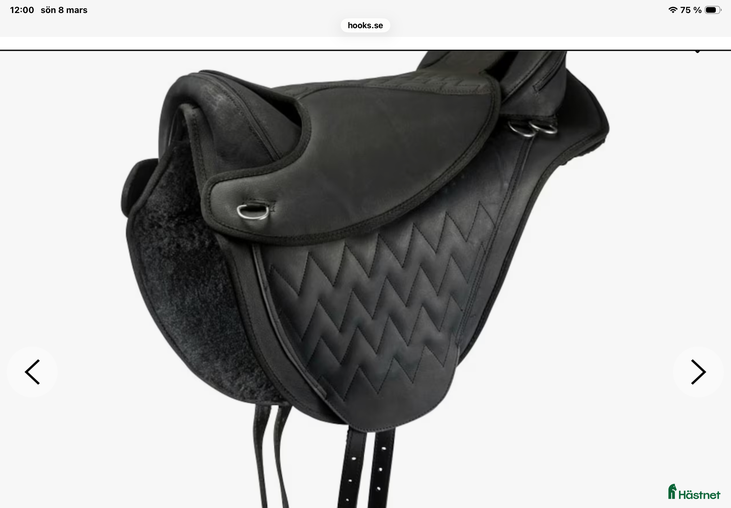 Sadlar hästutrustning Bomlös sadel från Hööks - Annons 1