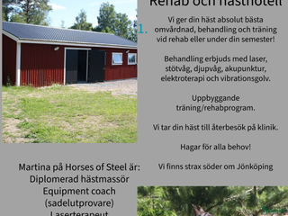 Övrig Hästutrustning hästutrustning till salu: Rehabstall och hästpensionat i Tenhult - Annons 2