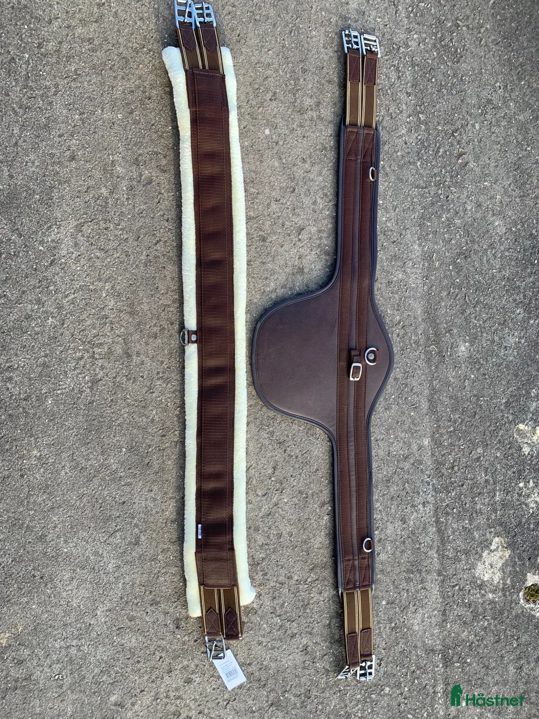 Sadeltillbehör hästutrustning till salu: Sadelgjord + magplatta Fairfield – HELT NYA! - Annons 2