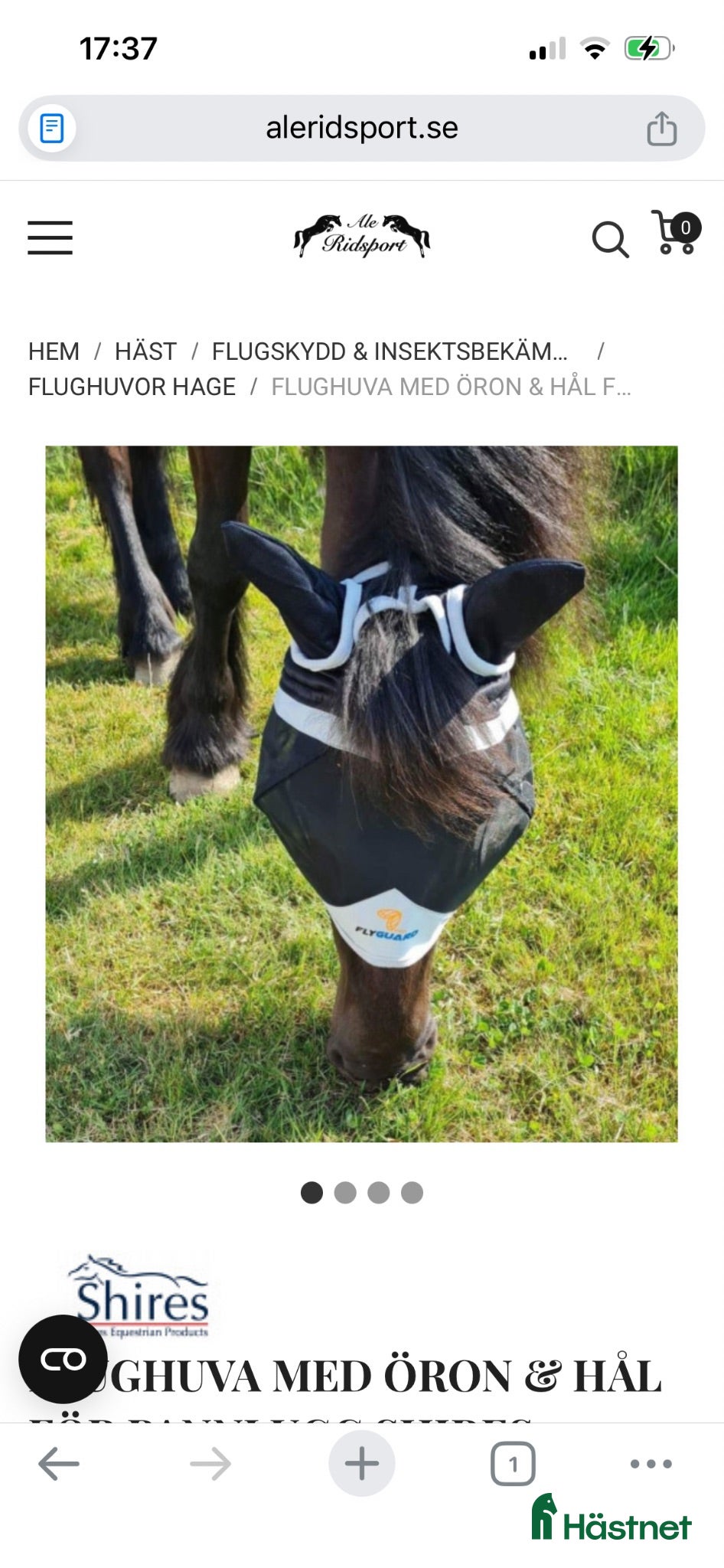 Övrig Hästutrustning hästutrustning Flyguard Pro storlek Full - Annons 4